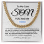 Cuban Chain Necklace Gift For Son || Gift for Husband t || Cuban Chain Necklace for Man || Gift For Boyfriend || Gift For Man