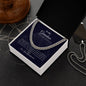 Cuban Chain Necklace Gift For Son || Gift for Husband t || Cuban Chain Necklace for Man || Gift For Boyfriend || Gift For Man