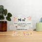 Acrylic Exquisite Flower Puzzle Decorative Gifts For Mom From Daughter Son, Delicate Mom Birthday Gifts From Daughter Son, Mom Acrylic Plaque Gifts Desk Decorations Christmas Anniversary Birthday Gifts For Mom, Ideas, Home Deco