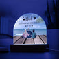 Acrylic Dome Plaque for father's day gift from daughter, and son || family print, gift for dad, birthday gift