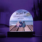 Acrylic Dome Plaque for father's day gift from daughter, and son || family print, gift for dad, birthday gift