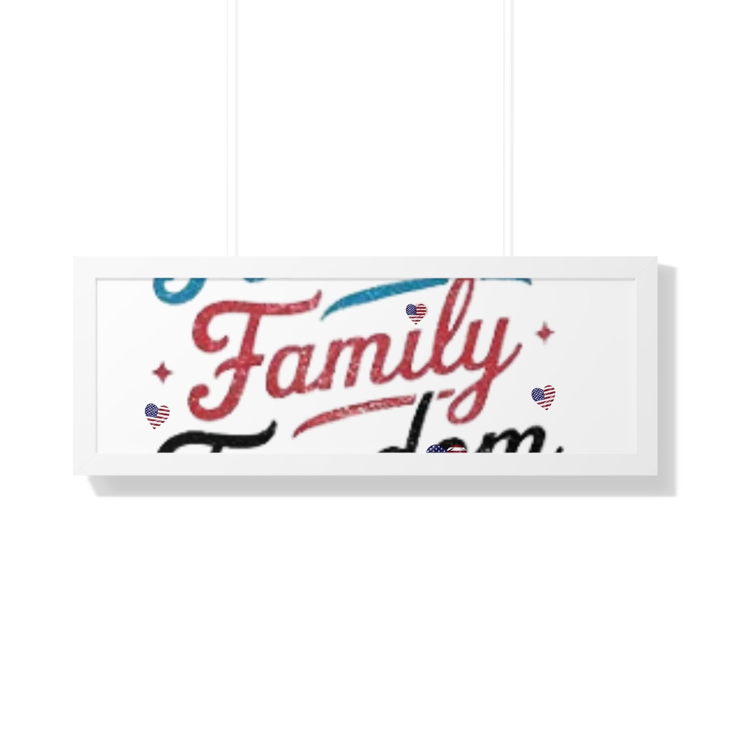 Home and Living Framed Horizontal Poster Gift