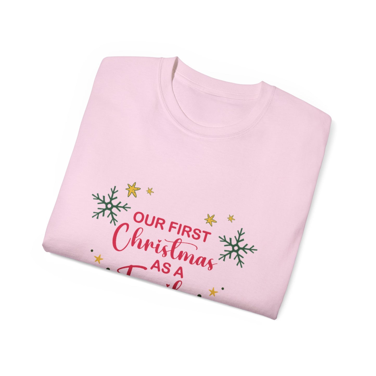 Family First Christmas 2025 WOMEN T-Shirt | GIFTS GIVING SEASON