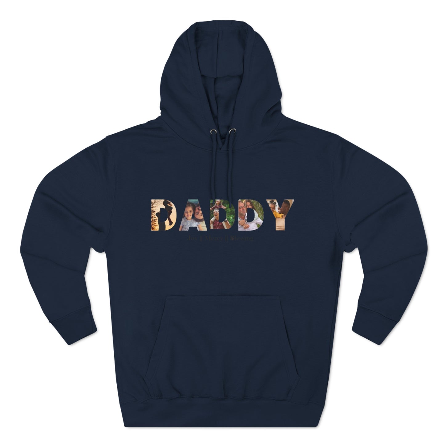 Three-Panel Fleece Hoodie Gift for Daddy And Grandpa Shirt, Father's Day Shirt, Gift For Daddy  And Grandpa Tee, Gift For Husband