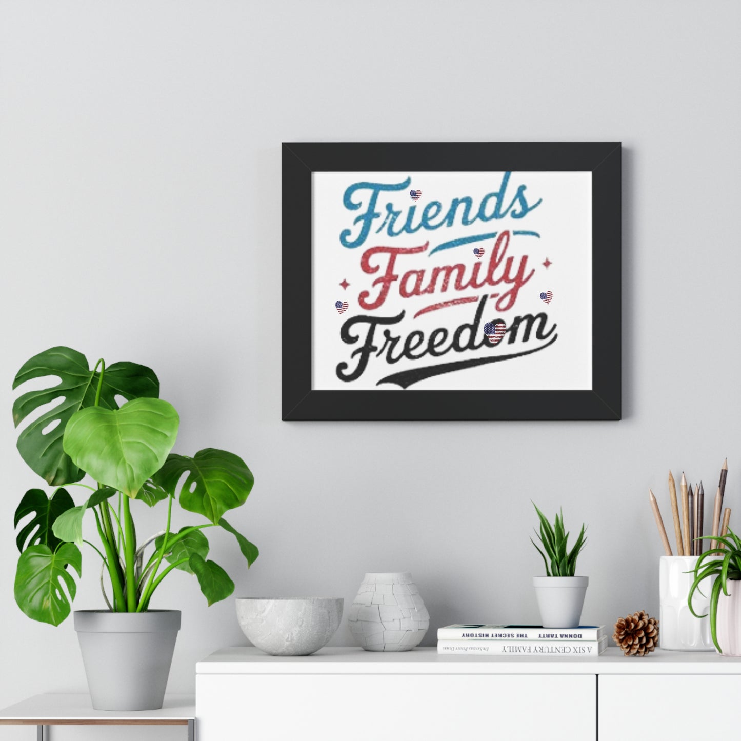 Home and Living Framed Horizontal Poster Gift