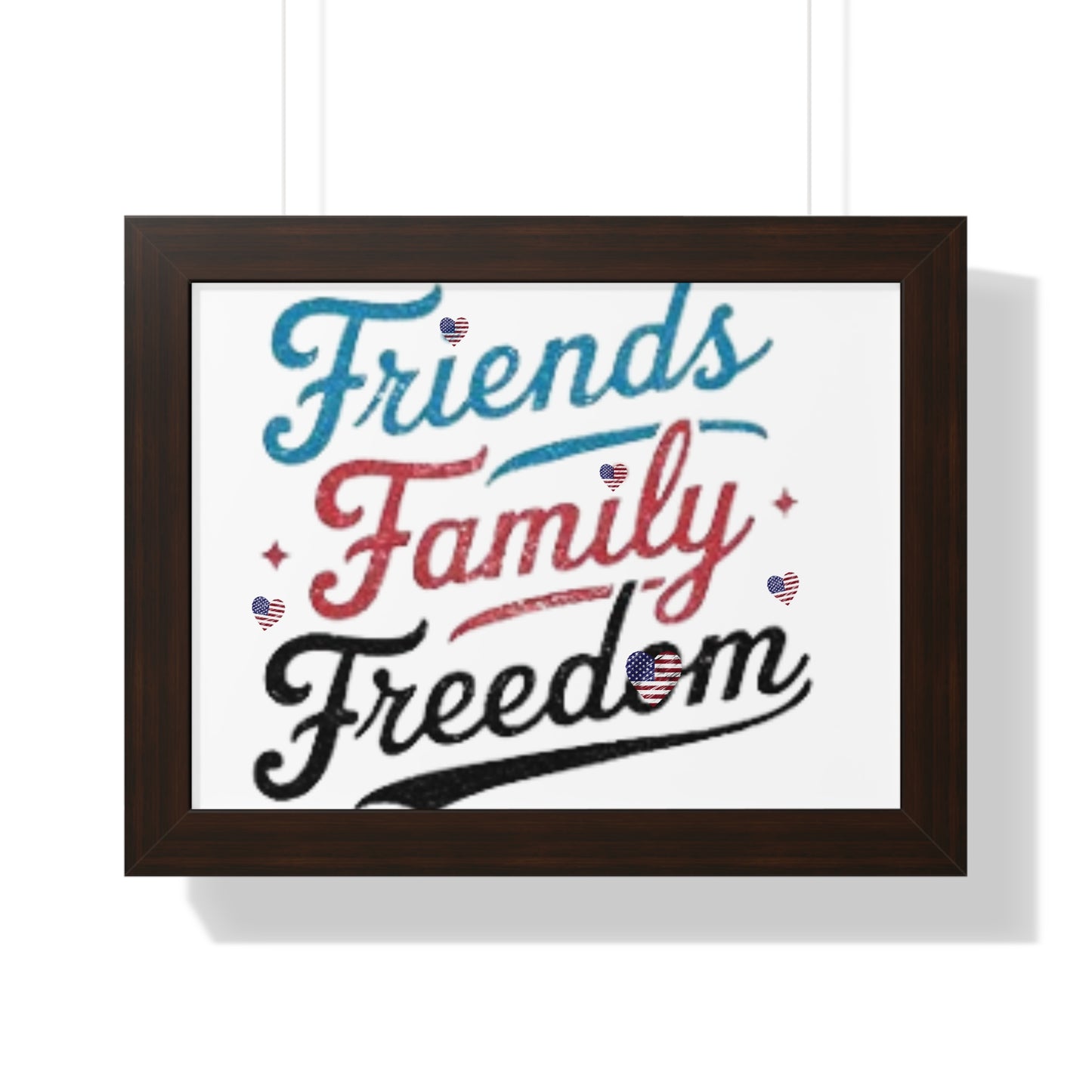 Home and Living Framed Horizontal Poster Gift