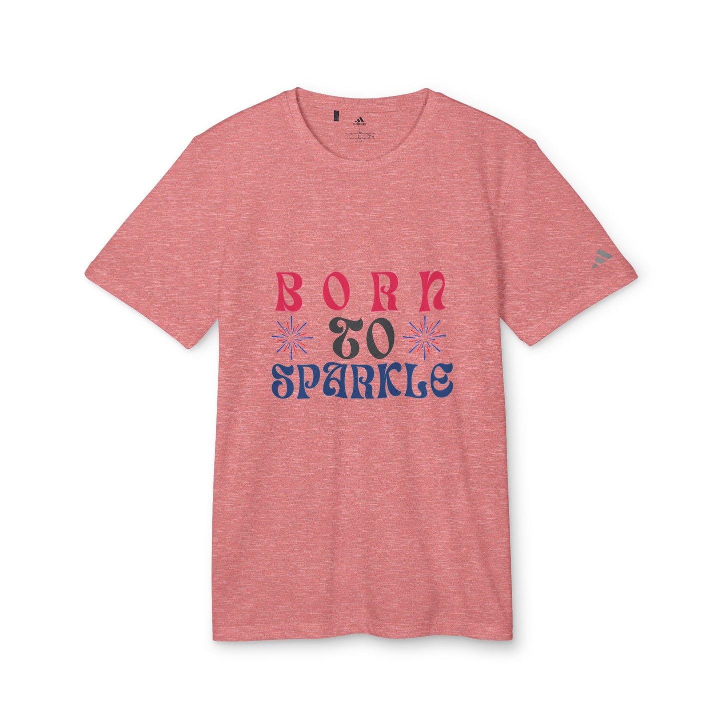 Born to Sparkle adidas® Unisex Sport T-shirt | 4th of July | Patriotic adidas® Unisex Sport T-shirt | American Proud Sport T- shirt | Comfort & Designer Sport T-shirt | Gift idea for Independence Day.