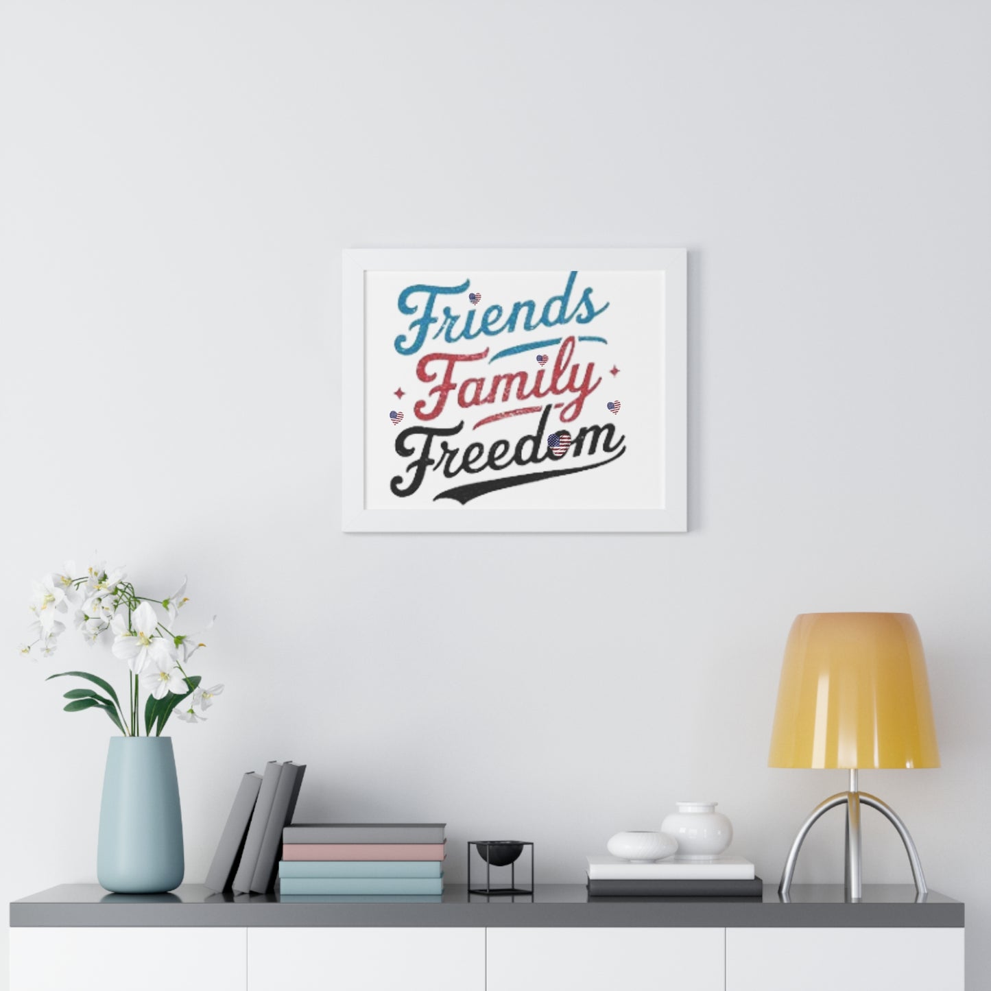 Home and Living Framed Horizontal Poster Gift