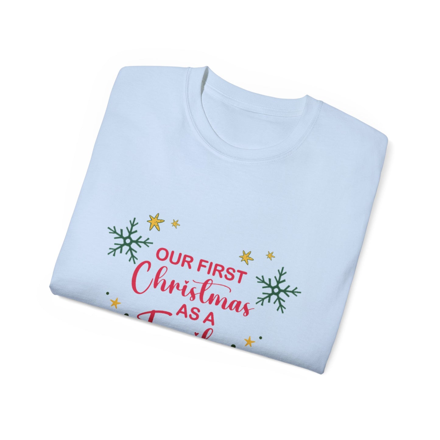 Family First Christmas 2025 WOMEN T-Shirt | GIFTS GIVING SEASON