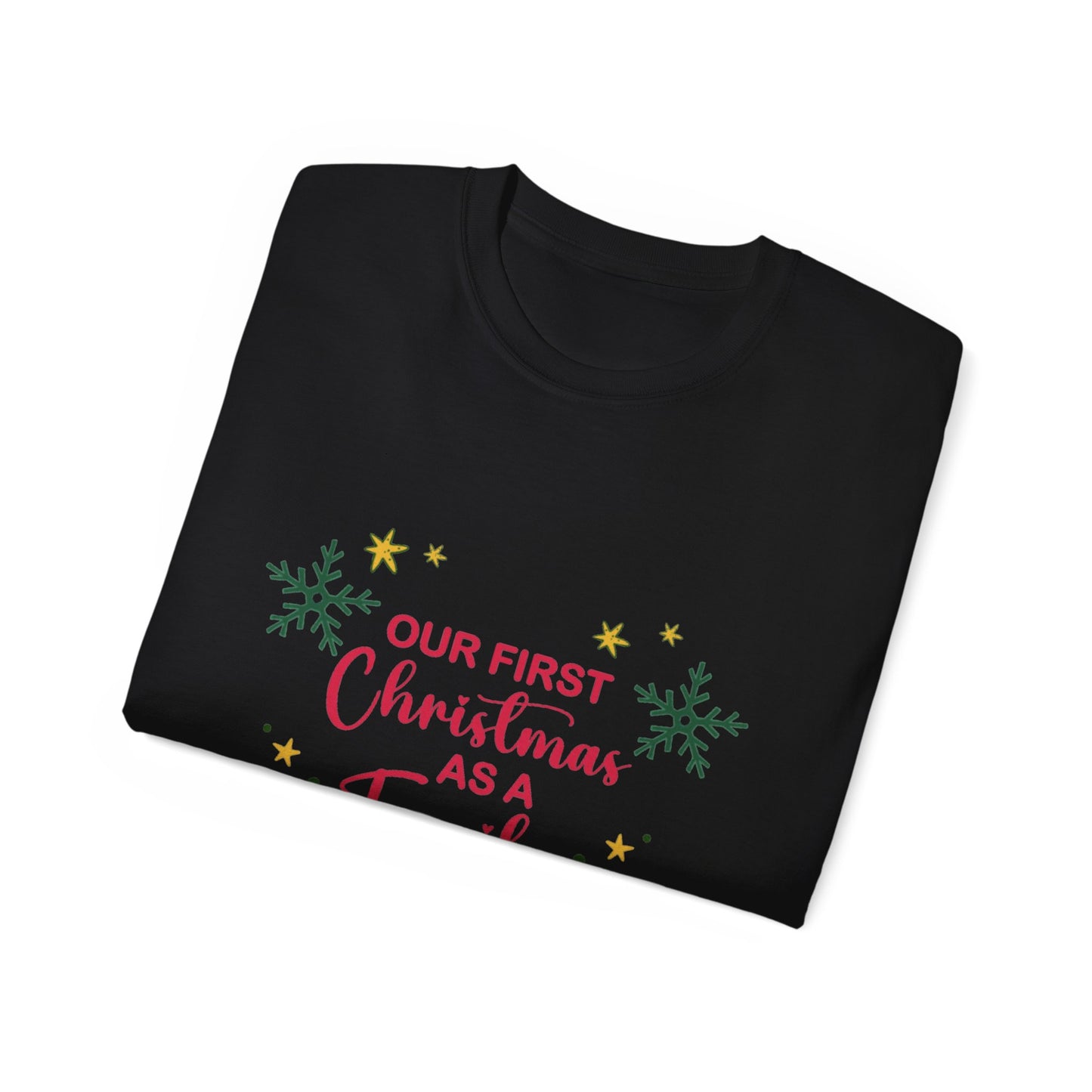 Family First Christmas 2025 WOMEN T-Shirt | GIFTS GIVING SEASON