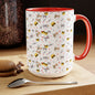 Two-Tone Coffee Mugs, 15oz