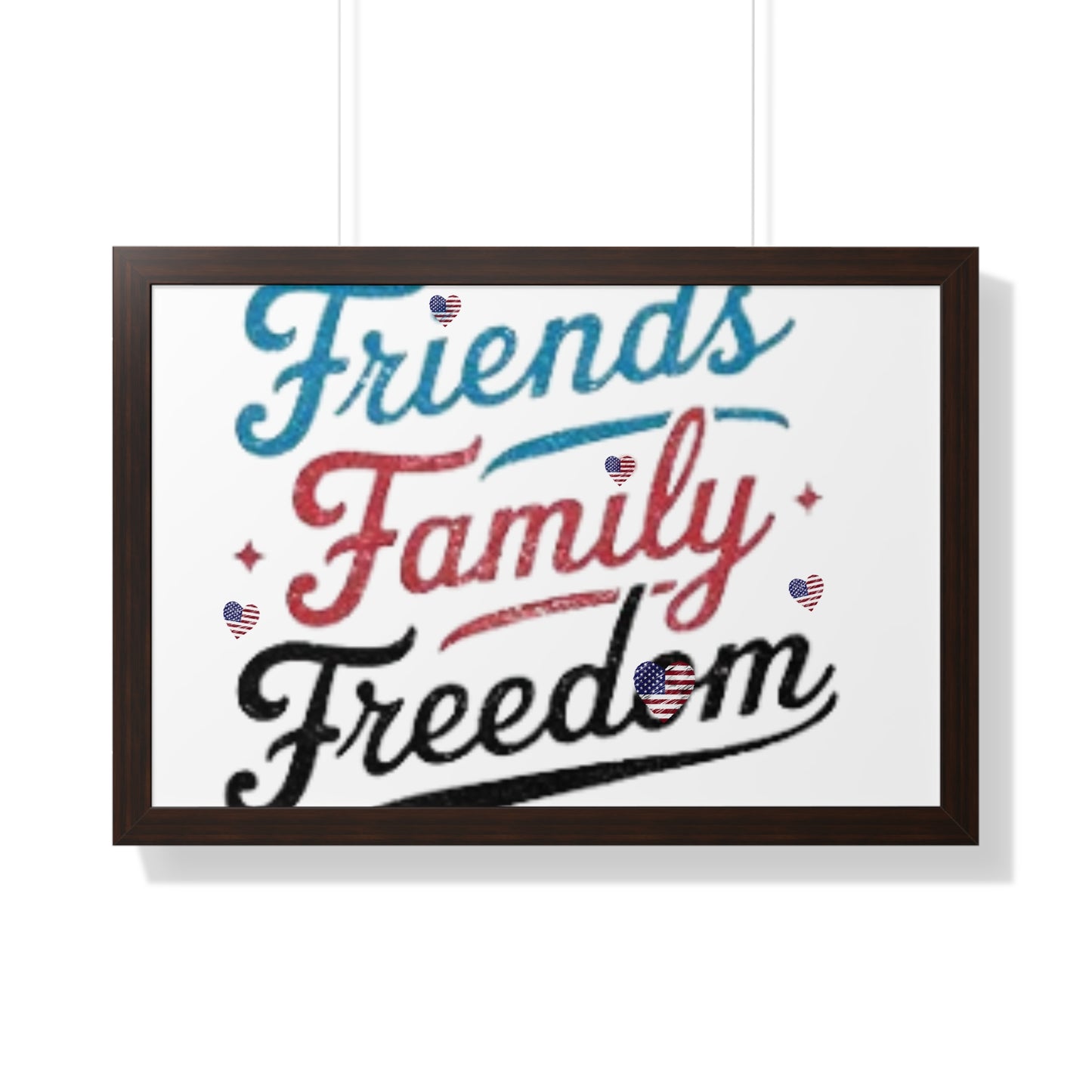 Home and Living Framed Horizontal Poster Gift