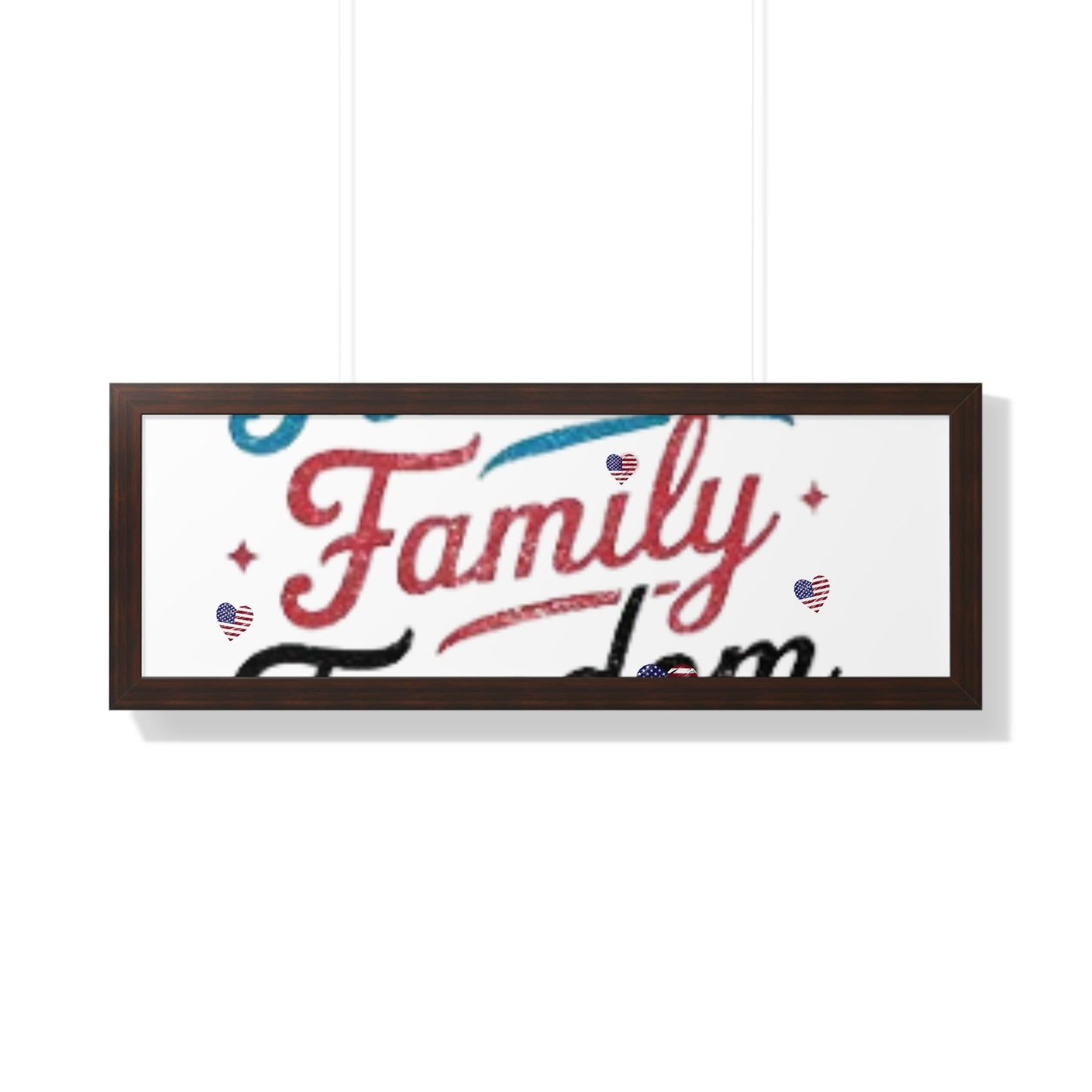 Home and Living Framed Horizontal Poster Gift