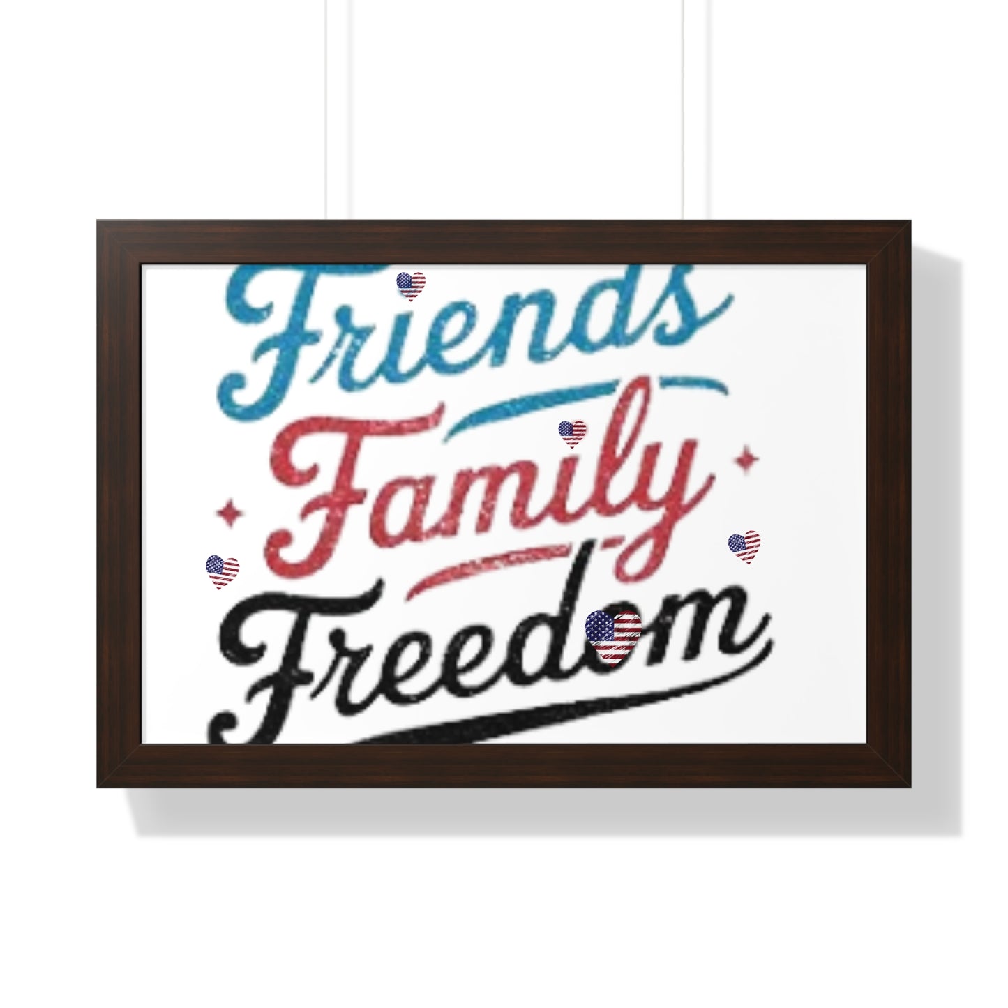 Home and Living Framed Horizontal Poster Gift