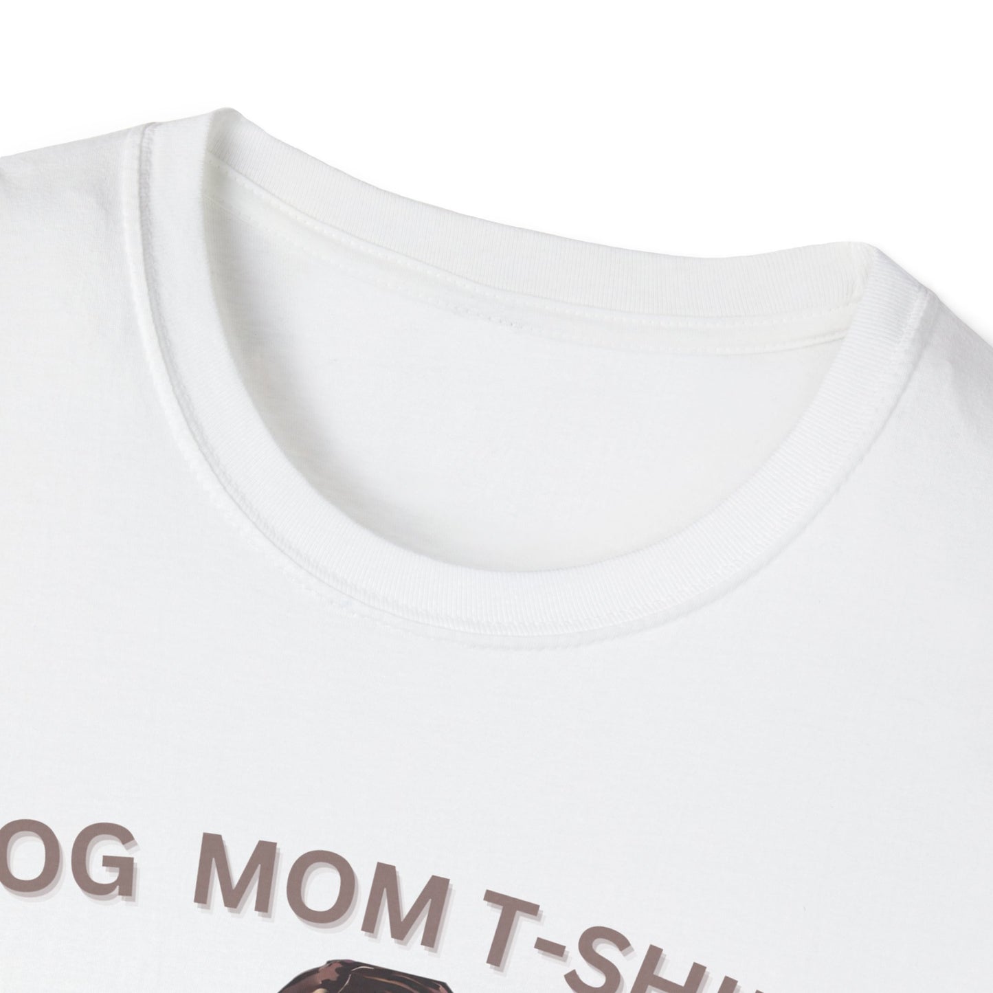 DOG MOM  Softstyle T-Shirt for mom || Mother's day Gift.