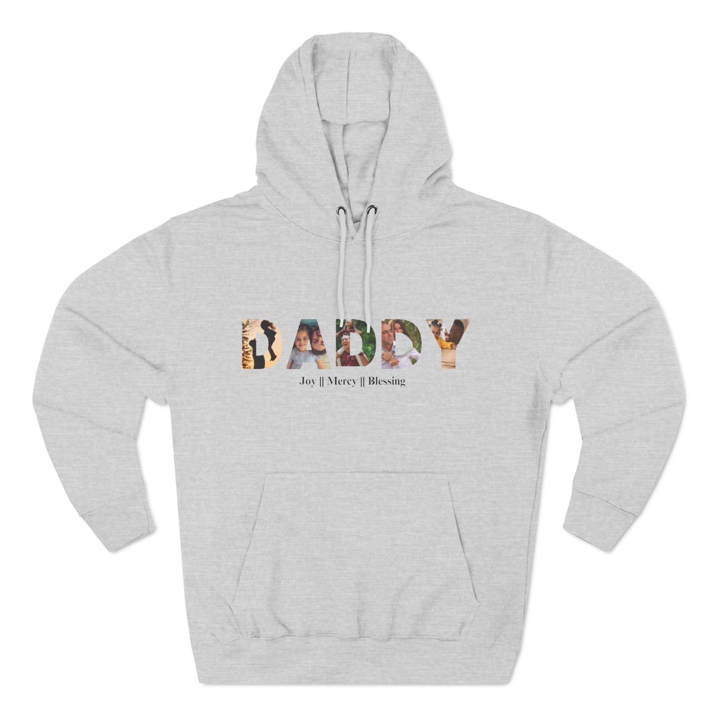 Three-Panel Fleece Hoodie Gift for Daddy And Grandpa Shirt, Father's Day Shirt, Gift For Daddy  And Grandpa Tee, Gift For Husband