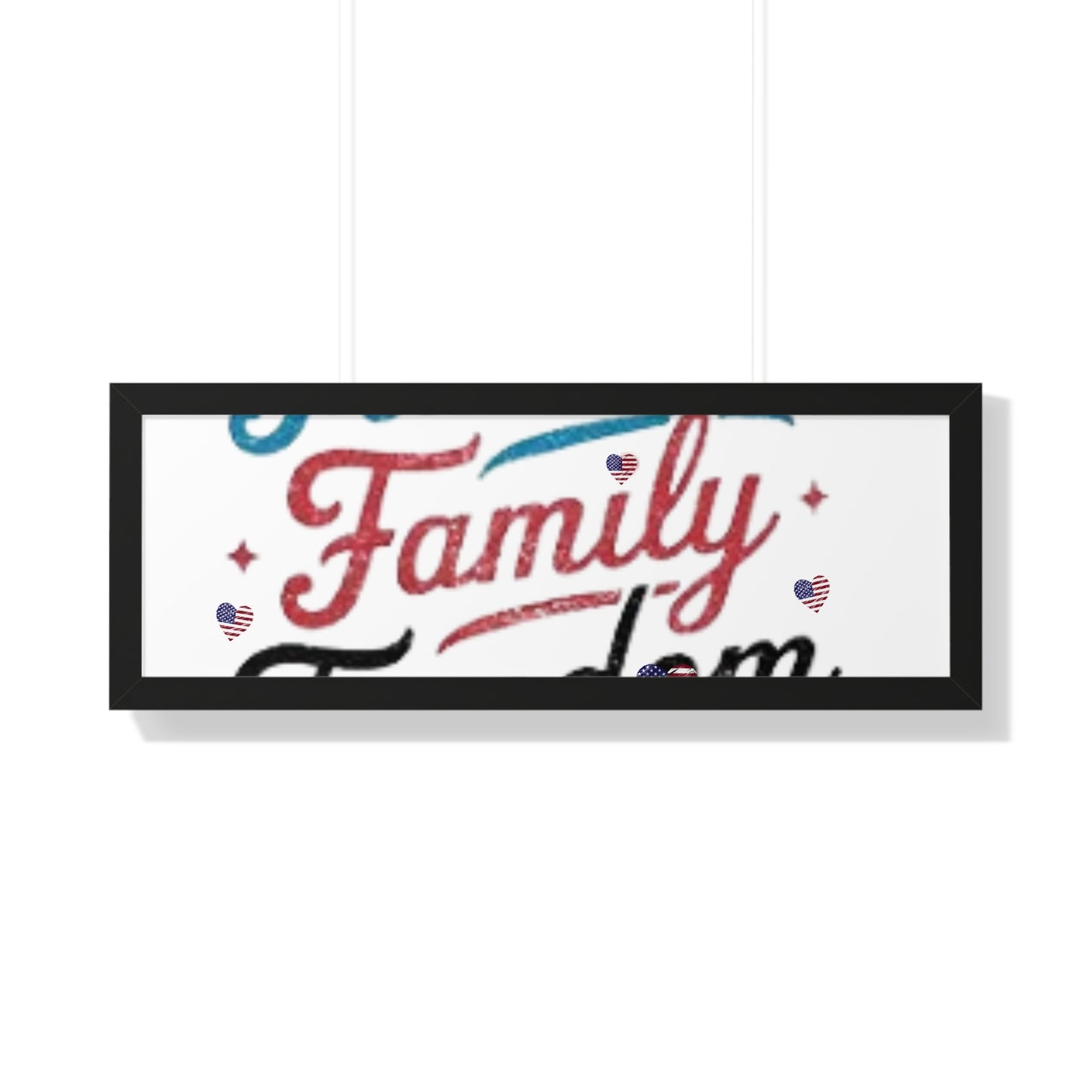 Home and Living Framed Horizontal Poster Gift