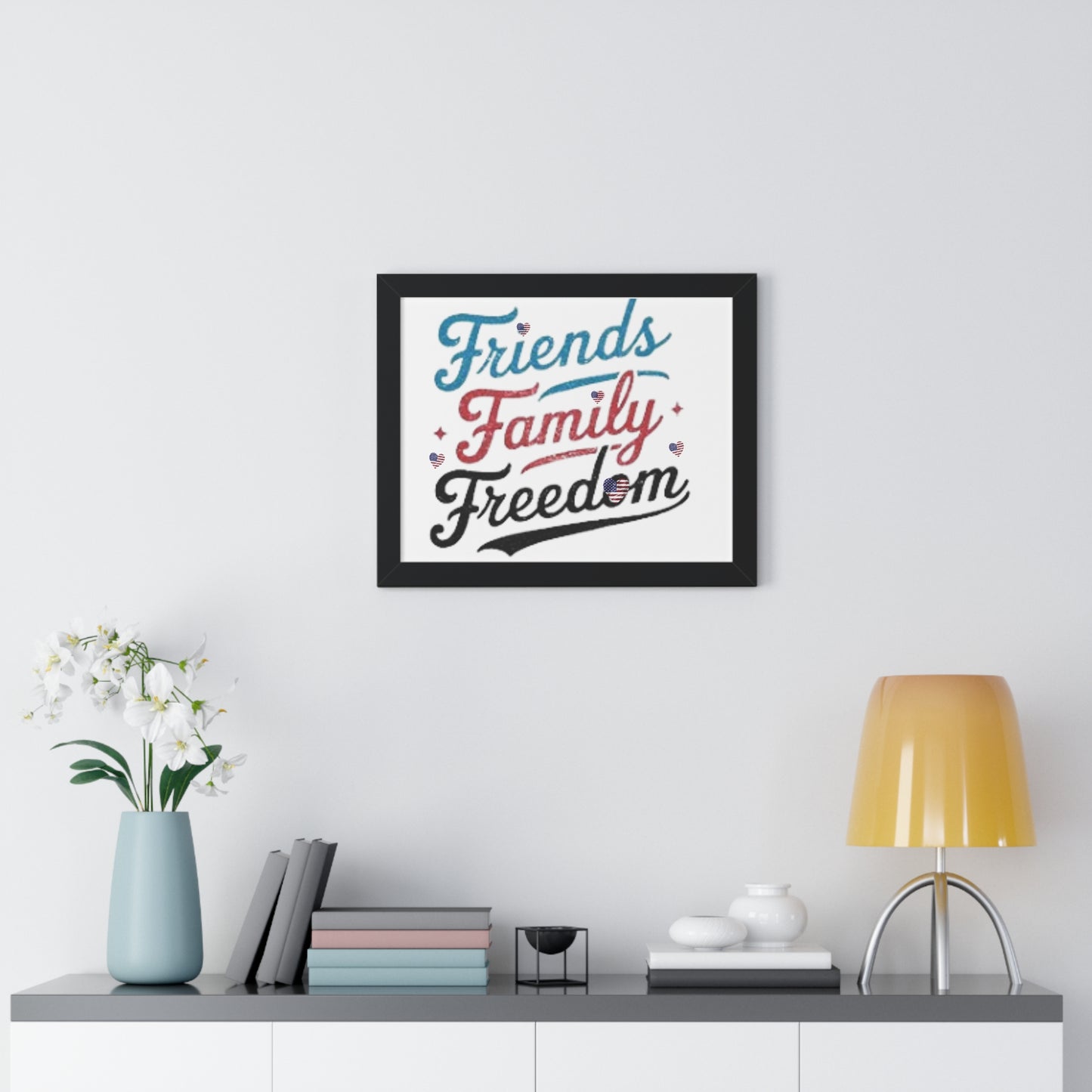 Home and Living Framed Horizontal Poster Gift