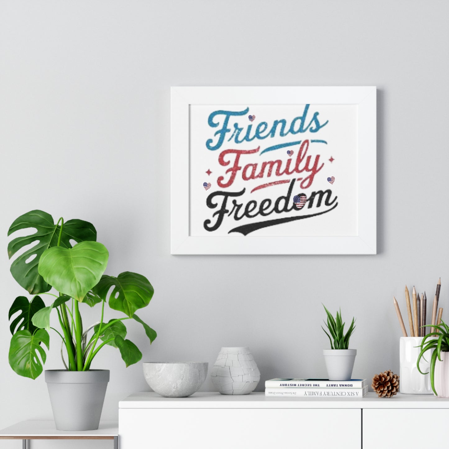 Home and Living Framed Horizontal Poster Gift