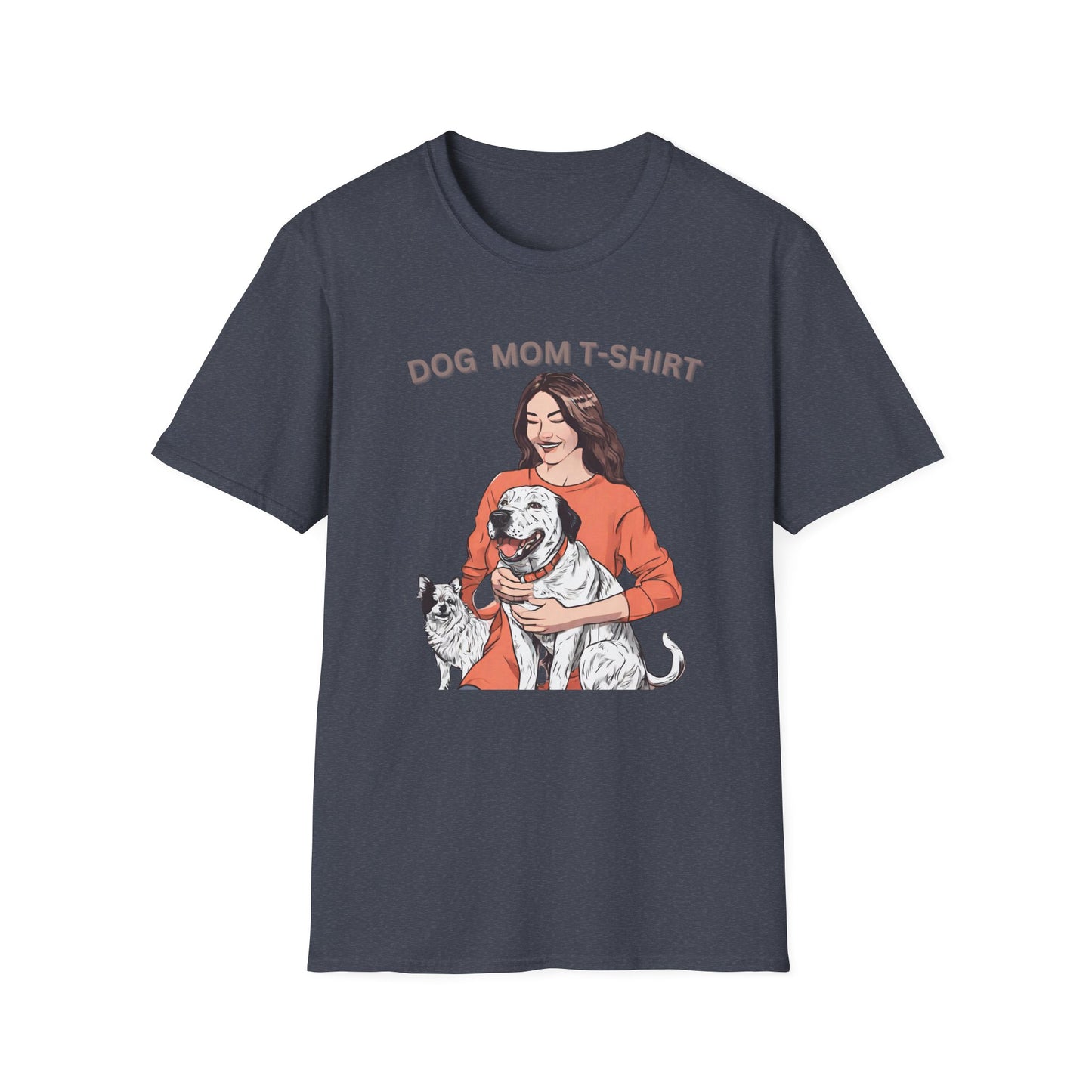 DOG MOM  Softstyle T-Shirt for mom || Mother's day Gift.