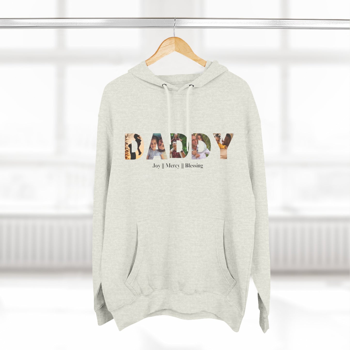 Three-Panel Fleece Hoodie Gift for Daddy And Grandpa Shirt, Father's Day Shirt, Gift For Daddy  And Grandpa Tee, Gift For Husband