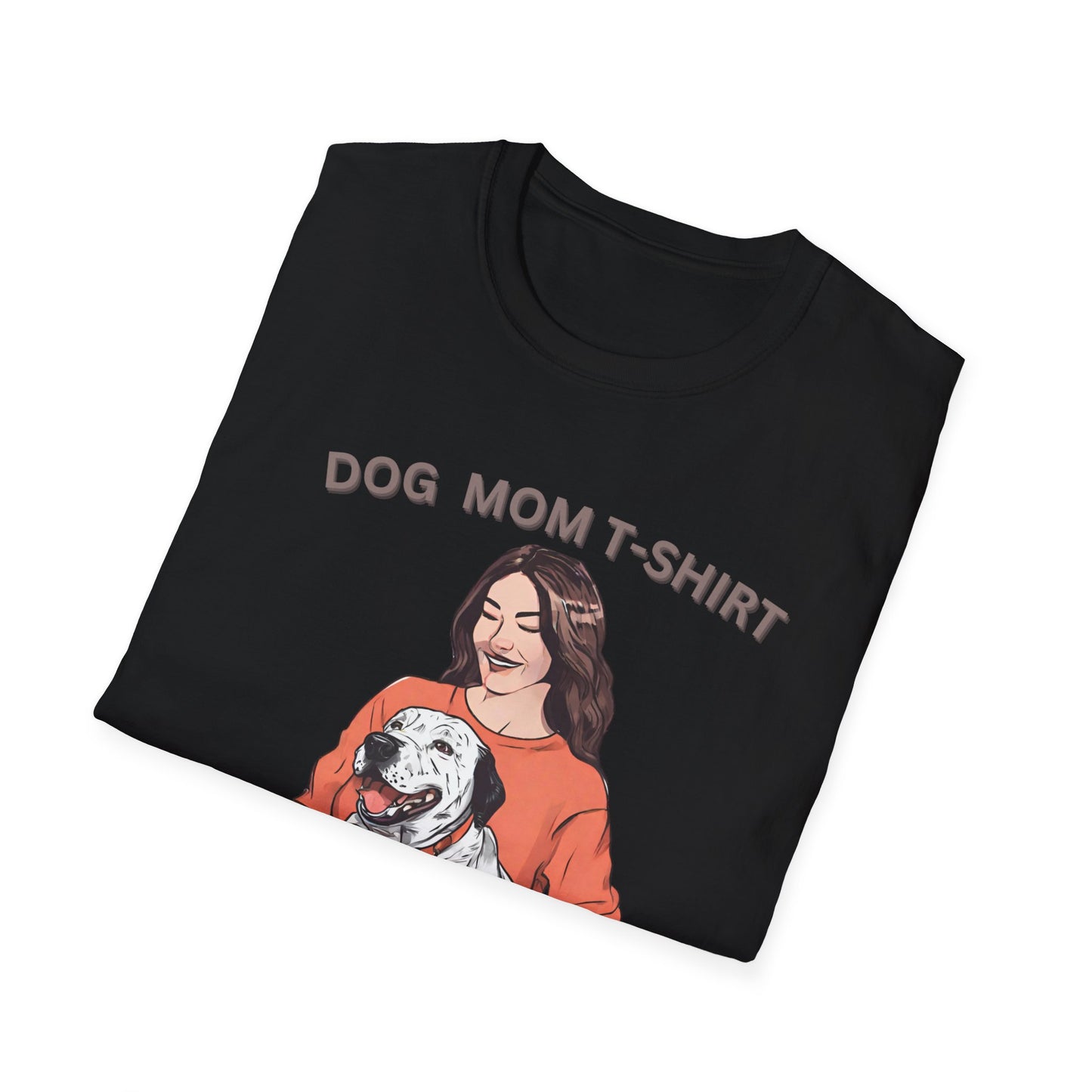 DOG MOM  Softstyle T-Shirt for mom || Mother's day Gift.