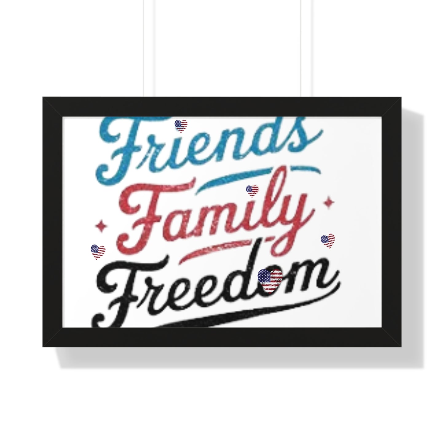 Home and Living Framed Horizontal Poster Gift