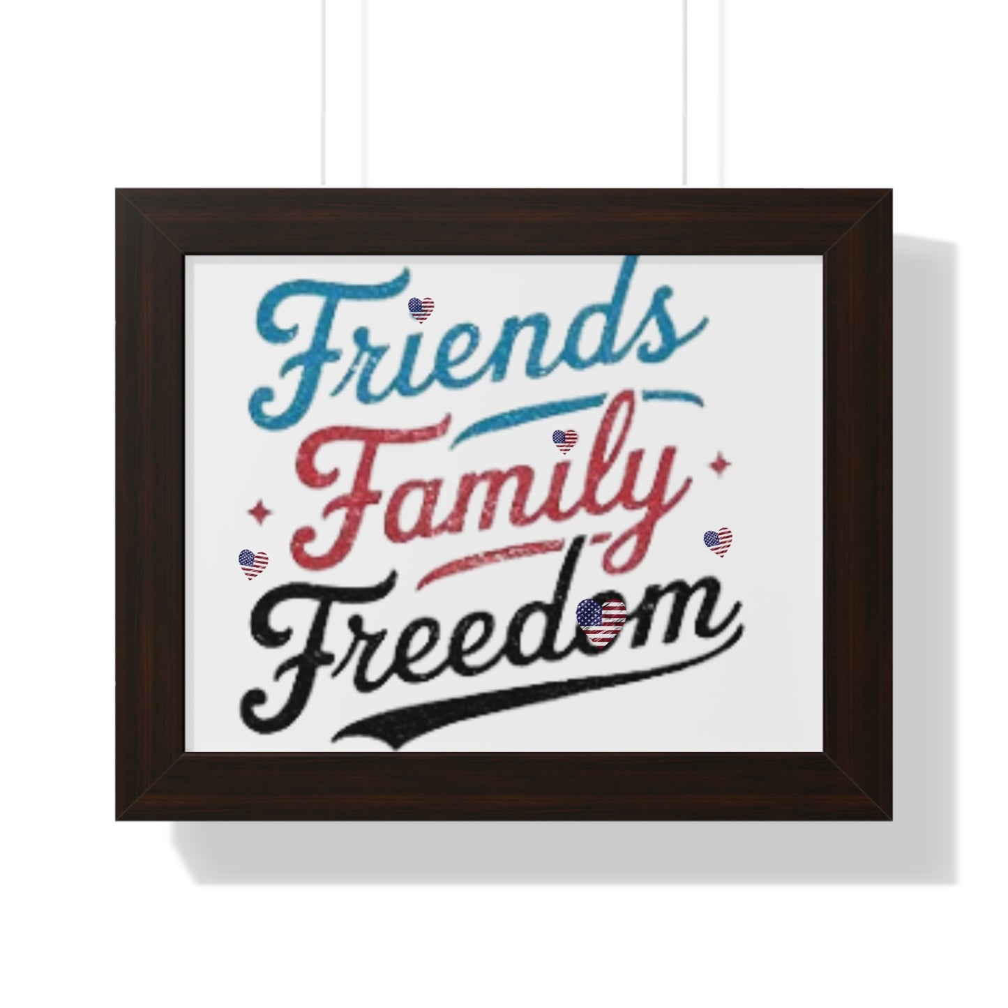 Home and Living Framed Horizontal Poster Gift