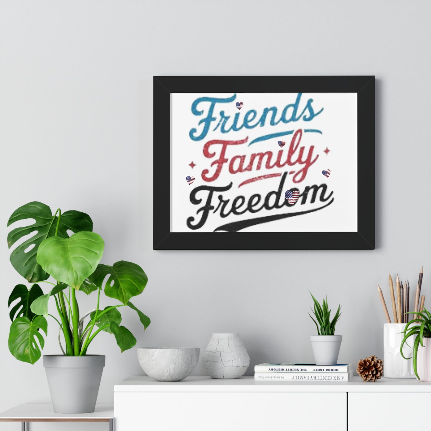 Home and Living Framed Horizontal Poster Gift