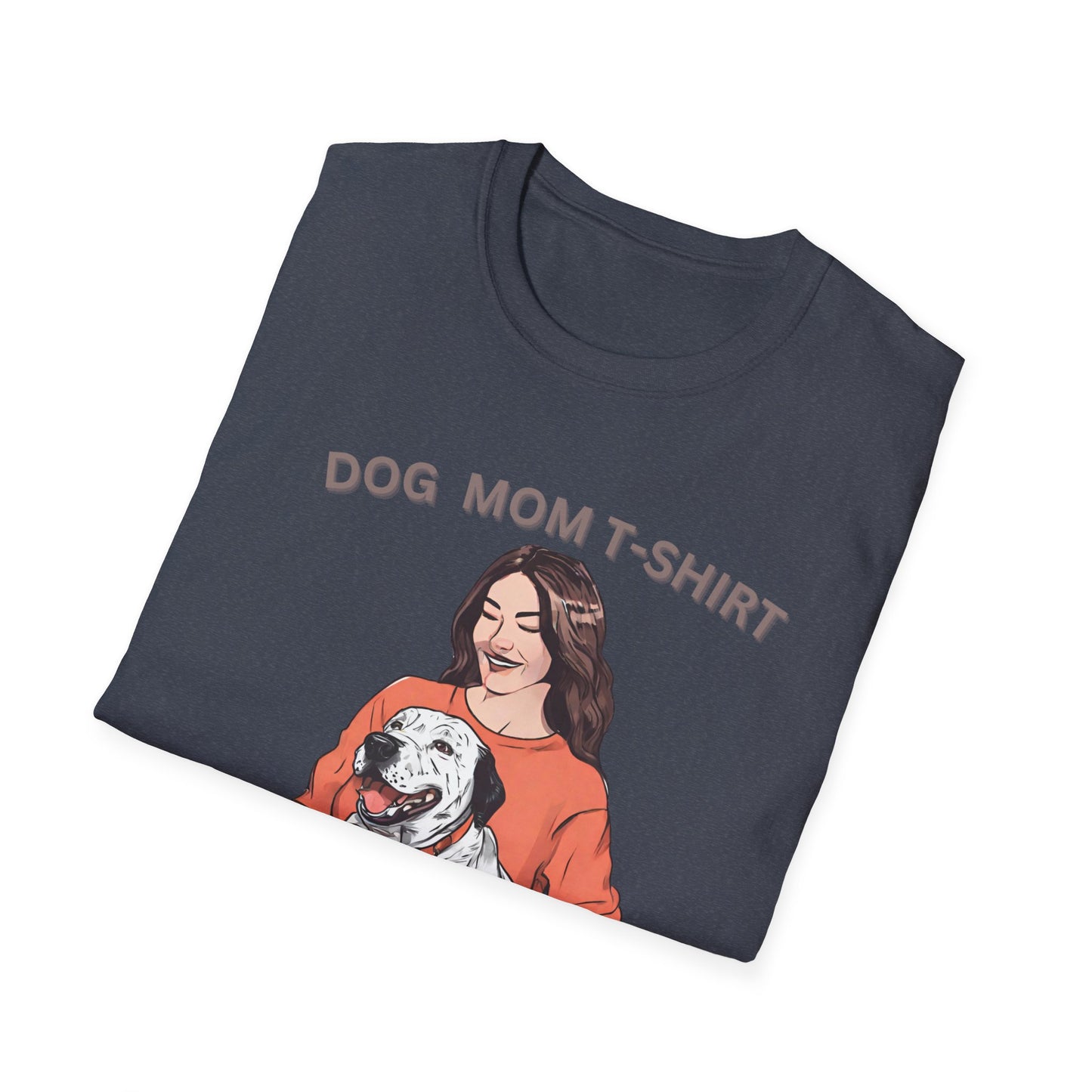 DOG MOM  Softstyle T-Shirt for mom || Mother's day Gift.