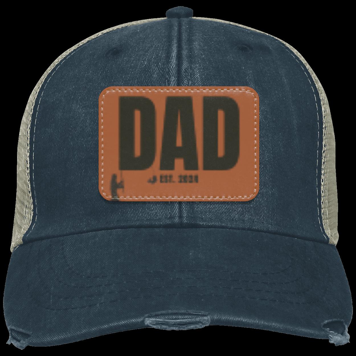 PAPA Fishing Tribute Cap (Black)  || Gift for Dad || - Stylish Outdoor Wear for Dads, Comfortable and Durable