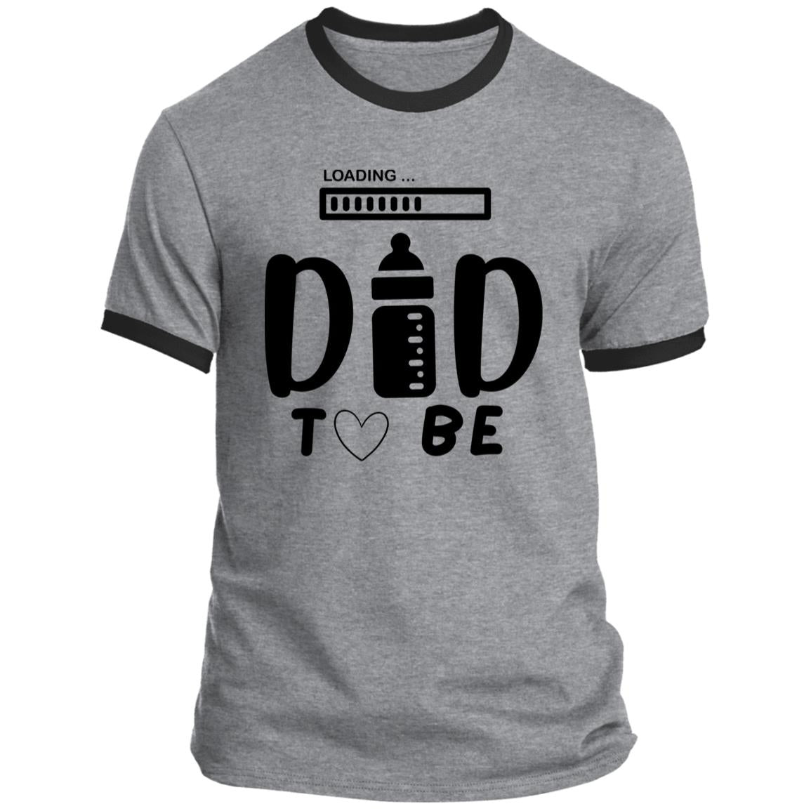 DAD TO BE  LETTERS Print Men's Round Neck Print Tee Short-Sleeve Comfy T-Shirt Loose Casual Top For Spring Summer Holiday Men's Clothing As Gifts