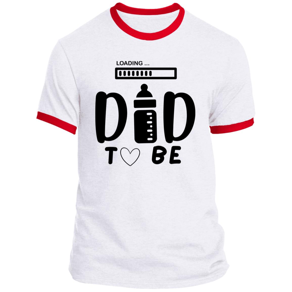 DAD TO BE  LETTERS Print Men's Round Neck Print Tee Short-Sleeve Comfy T-Shirt Loose Casual Top For Spring Summer Holiday Men's Clothing As Gifts