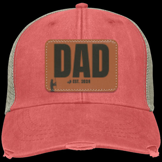 PAPA Fishing Tribute Cap (Black)  || Gift for Dad || - Stylish Outdoor Wear for Dads, Comfortable and Durable