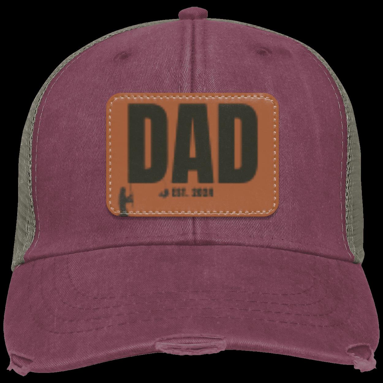 PAPA Fishing Tribute Cap (Black)  || Gift for Dad || - Stylish Outdoor Wear for Dads, Comfortable and Durable
