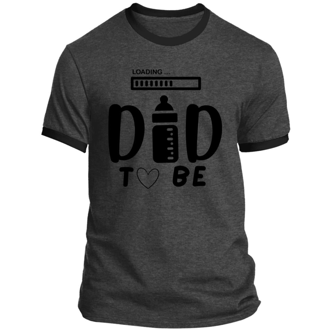 DAD TO BE  LETTERS Print Men's Round Neck Print Tee Short-Sleeve Comfy T-Shirt Loose Casual Top For Spring Summer Holiday Men's Clothing As Gifts