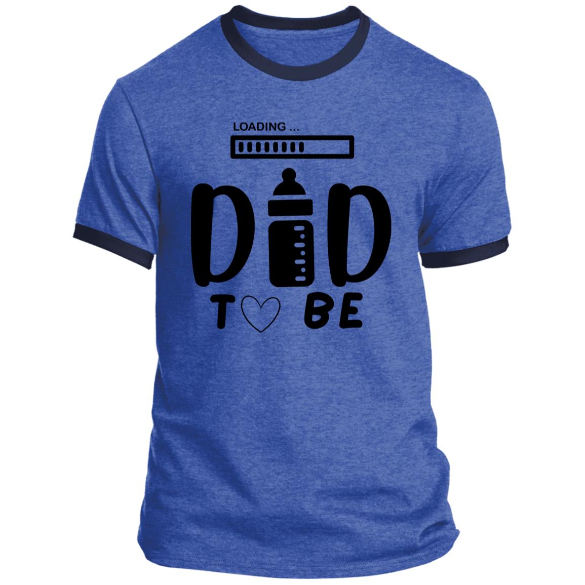 DAD TO BE  LETTERS Print Men's Round Neck Print Tee Short-Sleeve Comfy T-Shirt Loose Casual Top For Spring Summer Holiday Men's Clothing As Gifts