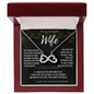 To my Beautiful Wife Gift | Wife Gift | Necklace for Wife, Gift Idea.