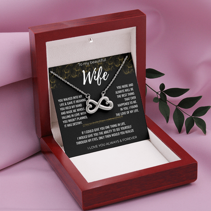 To my Beautiful Wife Gift | Wife Gift | Necklace for Wife, Gift Idea.