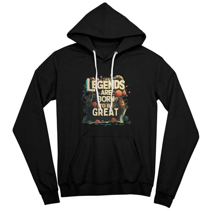 Legend are born  Mother's Day Bella + Canvas 3719 Pullover Fleece Hoodie