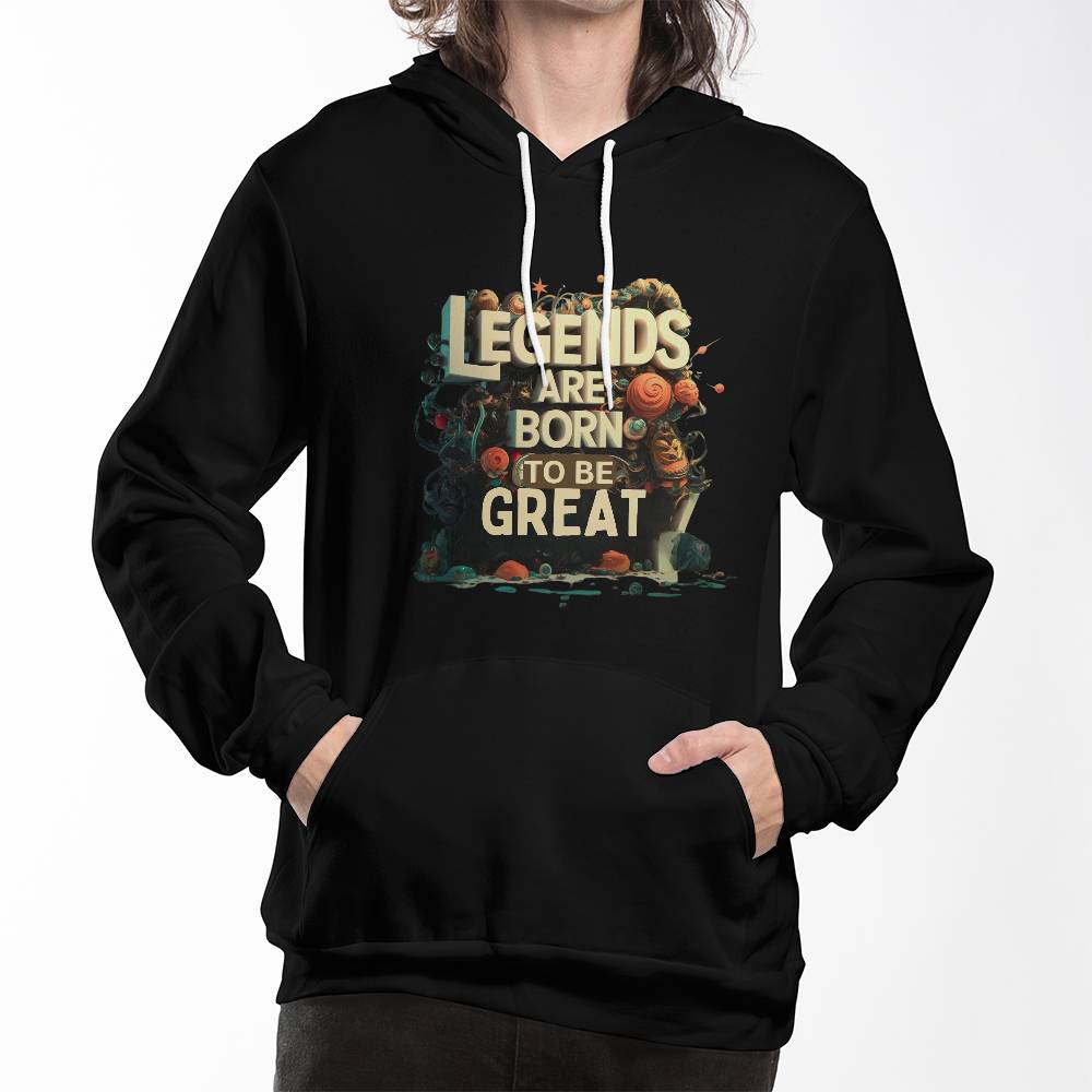 Legend are born  Mother's Day Bella + Canvas 3719 Pullover Fleece Hoodie