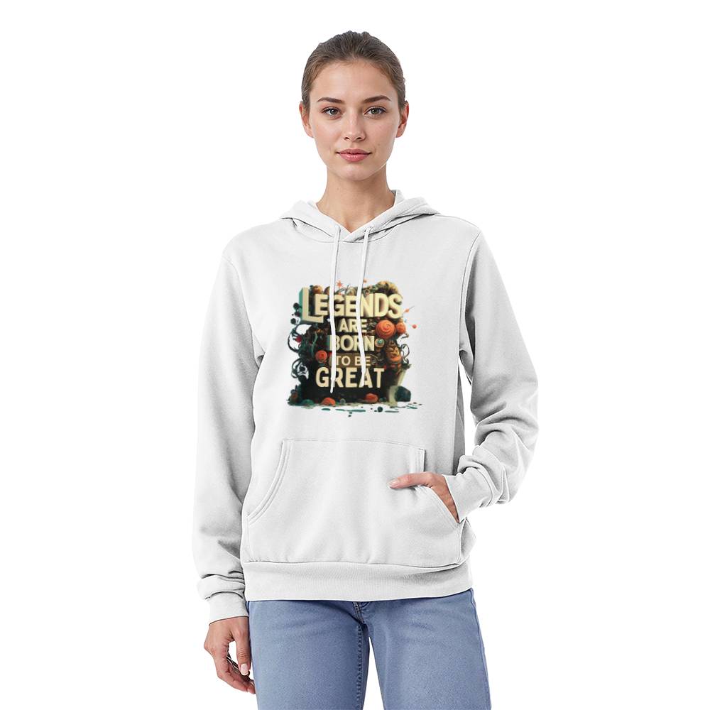 Legend are born  Mother's Day Bella + Canvas 3719 Pullover Fleece Hoodie