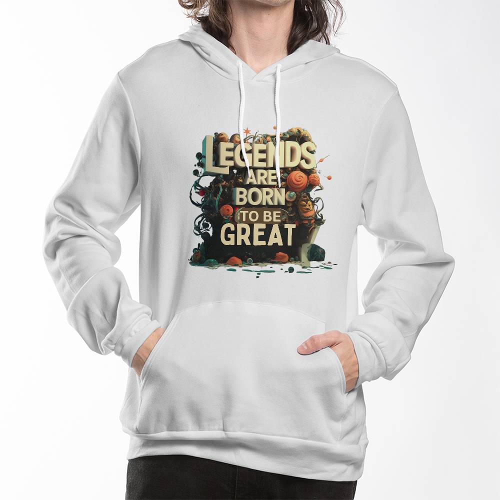 Legend are born  Mother's Day Bella + Canvas 3719 Pullover Fleece Hoodie