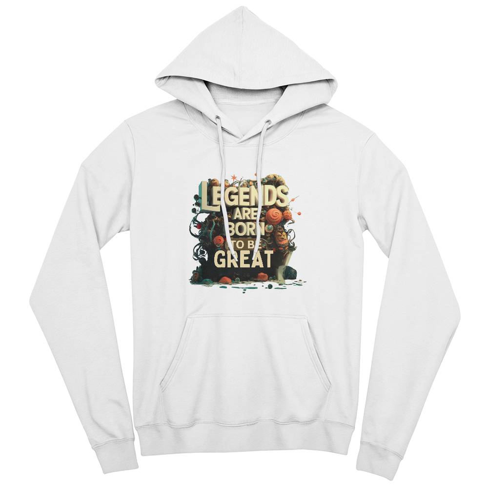 Legend are born  Mother's Day Bella + Canvas 3719 Pullover Fleece Hoodie