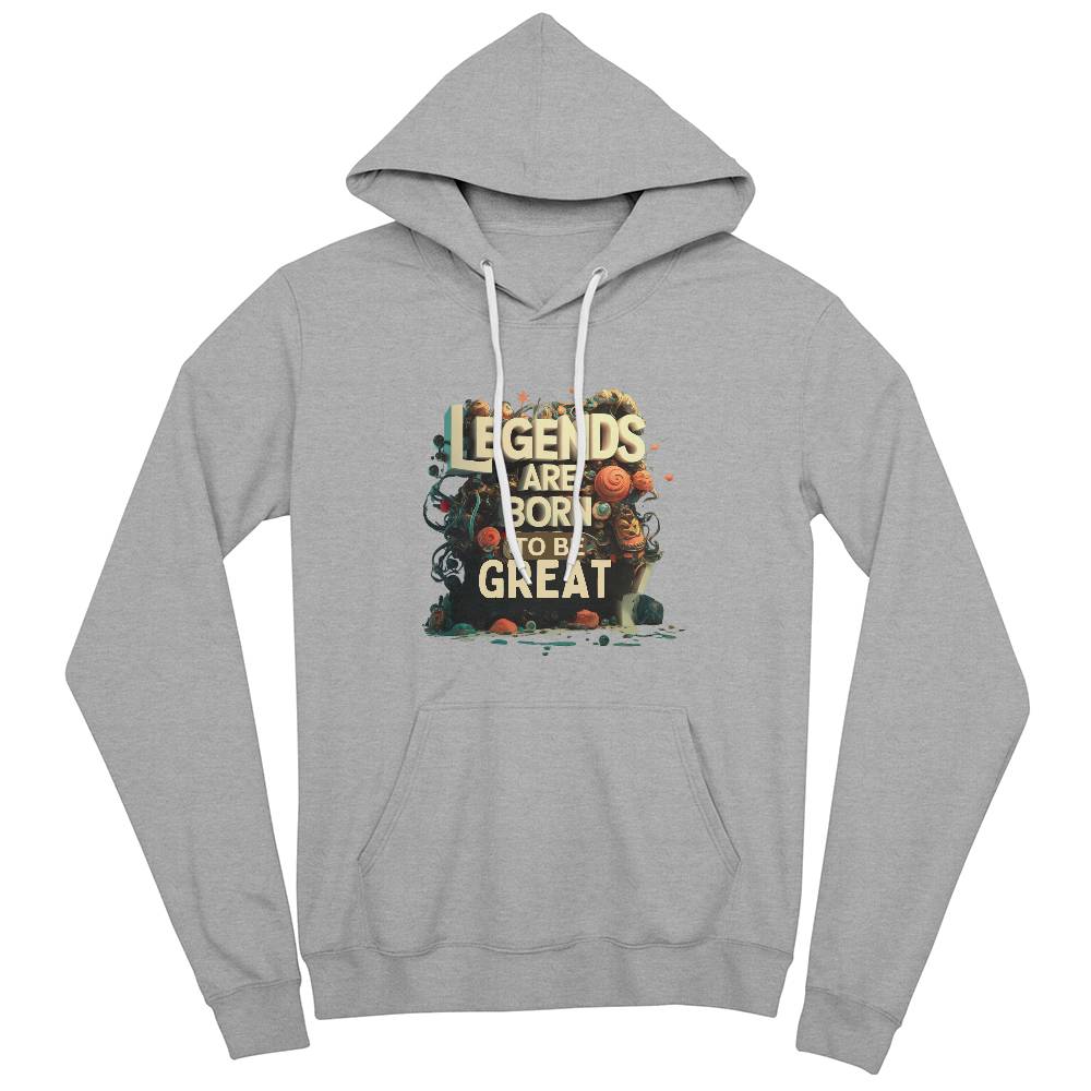 Legend are born  Mother's Day Bella + Canvas 3719 Pullover Fleece Hoodie