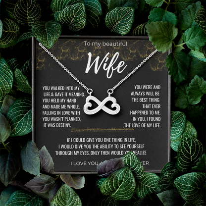 To my Beautiful Wife Gift | Wife Gift | Necklace for Wife, Gift Idea.